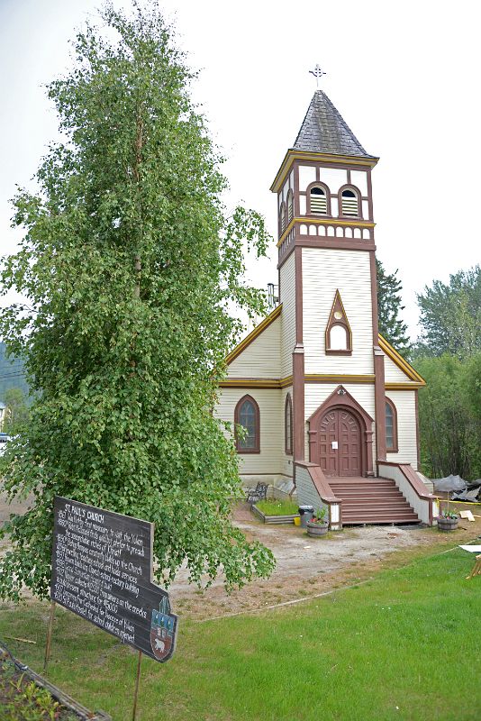 11 St Pauls Anglican Church Was Built In 1902 In Dawson City Yukon